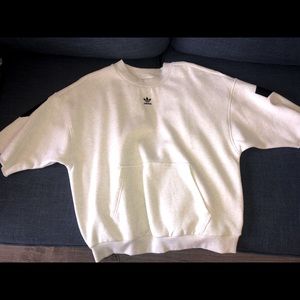 White adidas sweater